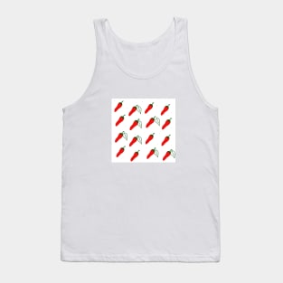 Red hot chilli paper Tank Top